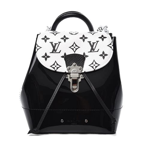 louis vuitton hot springs backpack black and white|Louis Vuitton Monogram Hot Springs Backpack PM .